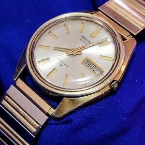 Seiko Early 1970s 7006-8007 Automatic Day Date Men's Watch